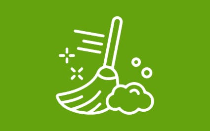 CLEANING AND SWEEPING